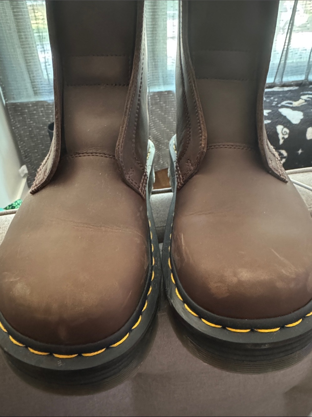 Dr. Martens Brown Leather Chelsea Lug Boots - Picture 3 of 6